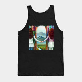 Our Love for Books Brought Us Together Tank Top